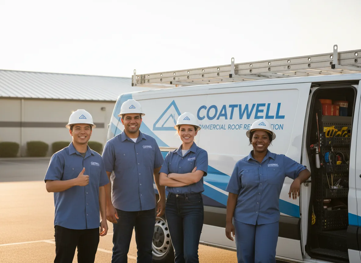 Commercial roof coating company in Liebenthal, KS